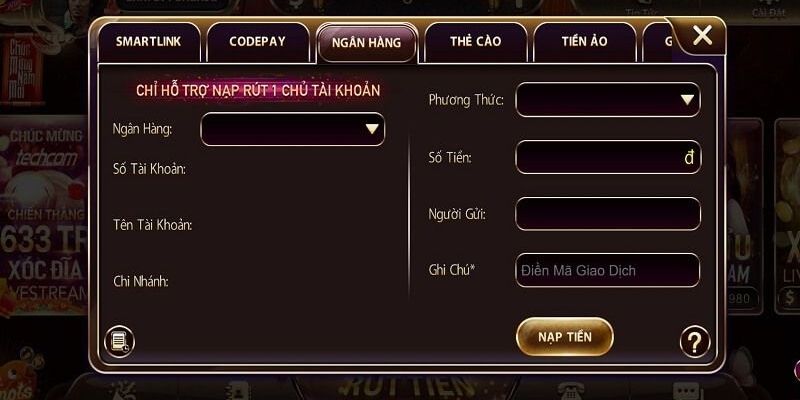 Quy trình nạp tiền tại Sunwin chi tiết và dễ hiểu nhất