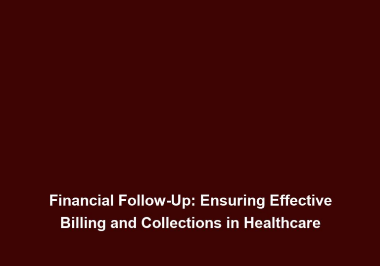 Clinic Collections: Optimizing Billing Practices for Faster Revenue